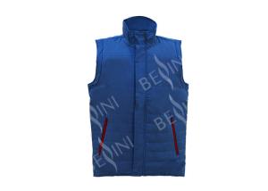 China Classic Style Safety Mens Work Vest / Durable Mens Work Jacket T/C65/35 Twill Fabric factory