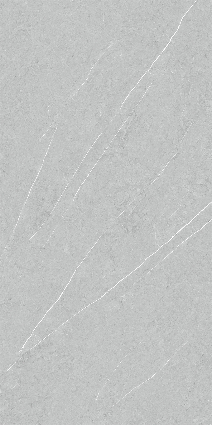 Grey Matt 1600x3200mm Antibacterial Floor Sintered Stone Slabs For Living Room