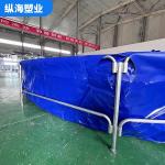 Bracket PVC Koi Pond 0.4mm/0.9mm For Agricultural Breeding Solutions Keep Water