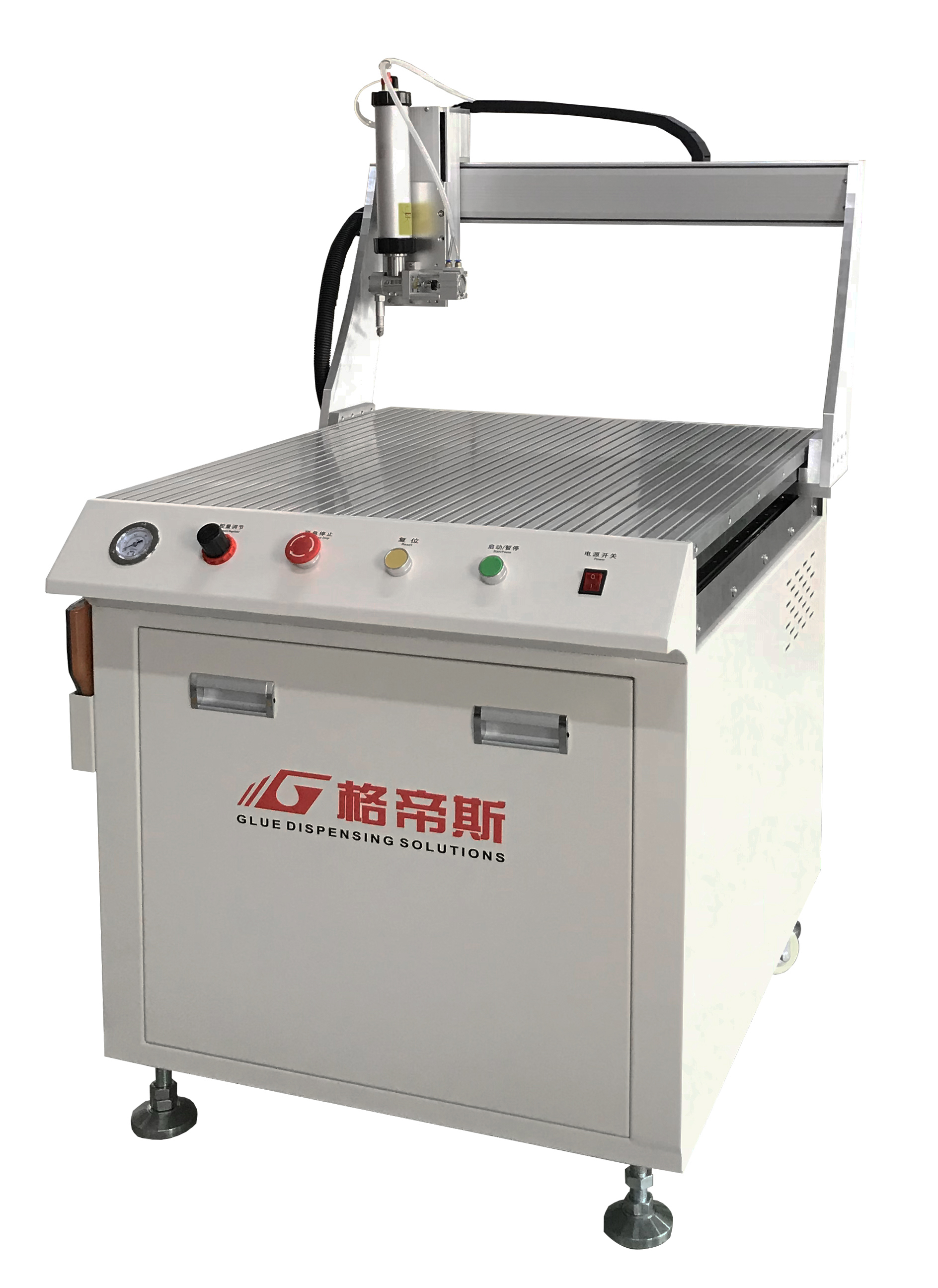Automated Glue Dispensing Machine Three Axis Automated Glue Dispensers For Flood Light
