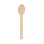 140 Mm Size Envirommentally Bamboo Spoon Natural Color For Restaurants Home And