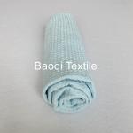 Blue color size 20”microfiber glasses towel polyester waffle cleaning towels