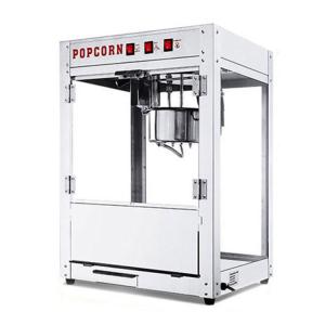 China CE Approved Stainless Steel Portable Popcorn Machine for 10 KG Popcorn Snacks Production factory