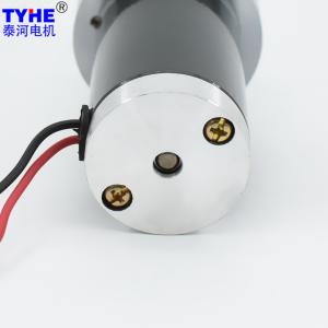 China Reversible 50mm 24v 12v Brush Dc Gear Motor For Toys 1000rpm 400Rpm 50kg Cm 6nm factory