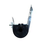 Stainless Steel Round Type J Hook Suspension Clamp for Fiber Optic Cable Tension