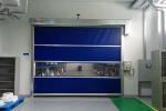 PVC High Speed Industrial Shutter Door Outside