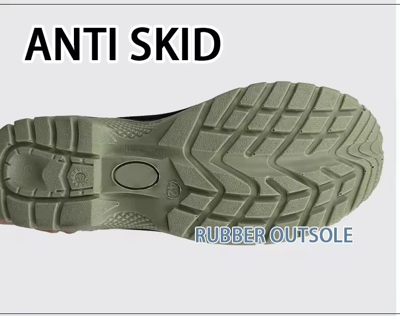 Custom Women Light Weight Workman Breathable Steel Toe Woodland Safety Jogger Shoes