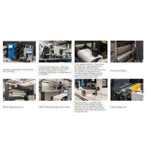 Modular Multi Function Rotary Printing Press 150m/Min Packaging Printing Machine