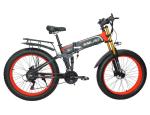 S11 Fat Folding Electric Bike 4-6 Hours Charging 14AH Battery Capacity
