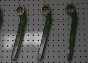 China Professional Single Bent Box Wrench , Bent Open End Wrench For Coal Mines factory