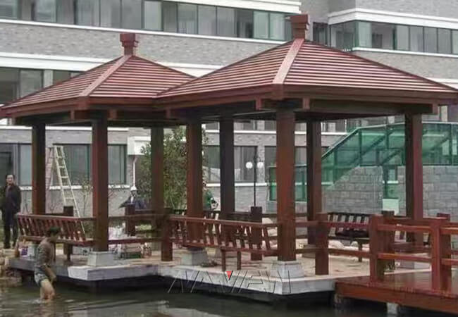 All Weather All Year Four Seasons Gazebo With Sides Aluminium Alloy 6063-T5