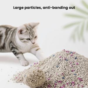 China Lock Strong Cat Toilet Sand Deodorization Clumping Bentonite Cat Litter factory