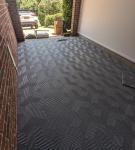 Plastic Garage Tiles Grey Garage Floor Tiles For Patio Kitchen Bathroom