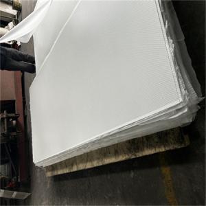 China White Aluminum Perforated Metal Sheet 0.8mm X 1220mm Aluminum Sheet With Holes factory