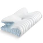 Ergonomic Orthopaedic Pillow For Neck Pain Memory Foam Contoured Shape