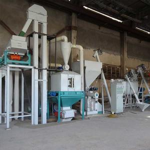 China Automatic Cattle Feed Manufacturing Plant 4-21 Ton Per Hr Animal Feed Making Machine factory