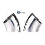 Sanitary Welding Connection Forged SS304 316L 45 Degree Elbow for Oil Water Gas
