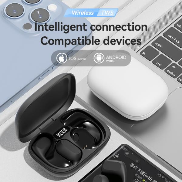 ETEK OWS TWS Bluetooth 5.3 Earphones with F14.2 Copper Ring Speaker