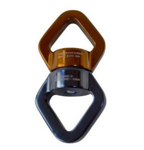 China Heavy duty double loop spinning swivel.Climbing carabiner factory