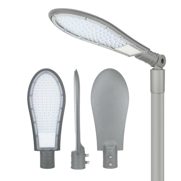 Smart All In One LED Street Light IP67 PWM Dimmable 50w 75w 100w Outdoor Lamp