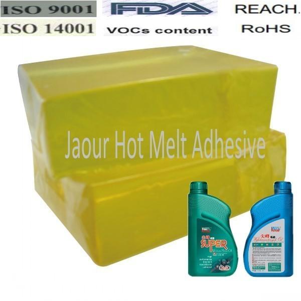 China Synthetic Rubber Solid Hot Melt Glue Adhesive For Food Packaging Paper Labeling factory