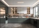 Free CAD Design MDF Wood Furniture Wooden Lacquer Kitchen Cabinets