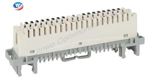 China Grey LSA Plus Disconnection Module ROHS 10 Pair Krone Module factory