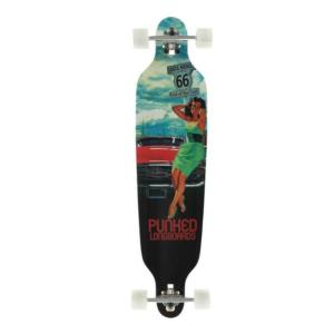China YOBANG OEM Punked Skateboards Route 66 Longboard Complete Skateboard - 9&quot; x 41.25&quot; factory