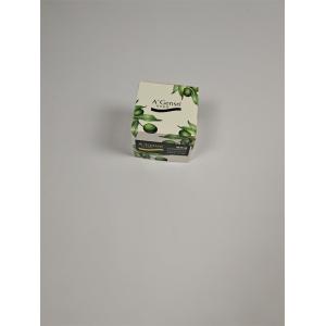 Cream Cosmetic Packaging Box with Customized Design and Glossy Finish