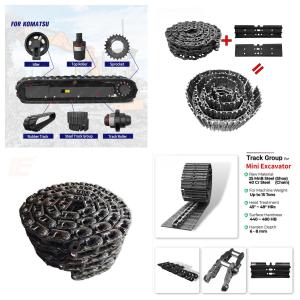 China Chain Track Link pads Excavator Undercarriage Parts For Komatsu PC200 PC60 PC70 PC120 on sale