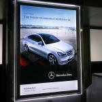 ROHS Snap Led Light Box Signage SEG Fabric Light Box Signboard