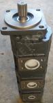 JHP Triple Pump Square cover Spline Black Compact Original Gear Pump For