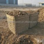 Electrical Galvanize Sandbag Gabion Cage Bastion Defensive Barrier for Flood