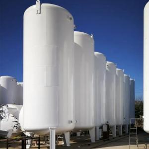 China 50m3 LIN Cryogenic Storage Tank 0.8mpa Impact Resistance factory