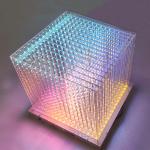 Cube Design Indoor Lighting Shopping Mall Decoration Pixel Lights AC220V Supply