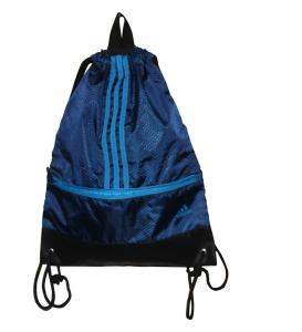 China Shopping Fabric Carrier Bags Water Proof Black PU Base With Nylon Hanger factory