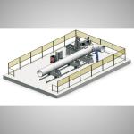 Press Roller Welding Station Pipe Welding System PLC Controlled