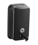 Black Paint Leakproof Metal 40oz Wall Mounted Soap Dispenser