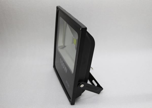 Black 100w High Power Led Flood Lights Outdoor With Meanwell Power Supply