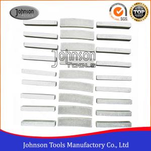 China Rectangle Shape Diamond Segments 700mm Cutting Segment For Stone / Concrete factory