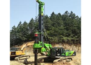 China 64m 51m Rotary Auger Bored Piles Borehole 220kNm Hydraulic Rotary Drilling Rig factory