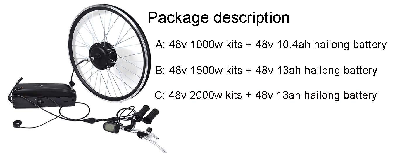 48v 1500w hub motor fat tire wheel