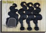 Gloosy Cambodian Virgin Hair Extensions For Adults Clean & Neat Ends Body Wave