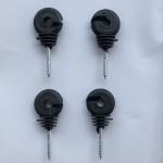 IST001 standard ring insulator Black Color Screw in ring insulator for electric