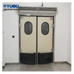 Kitchen Restaurant Swinging Traffic Doors Stainless Steel 20mm Double Leaf