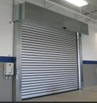Aluminum Profile High Speed Spiral Door Full Transparent Anti Break Protection