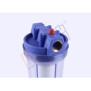 PP / CTO / UDF Common High Pressure Water Filter Housing With Transparent Shell