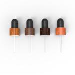 Bamboo and Wood Dropper Cap for Essential Oil Bottle Serum Sustainable Packaging