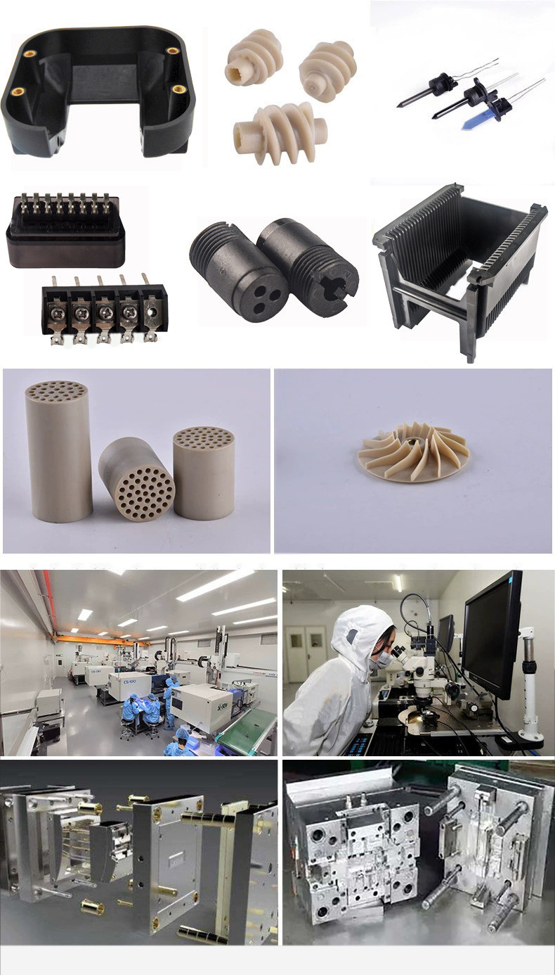 Peek Connector Injection Molding 420 2344 Plastic Enclosure CNC Machining