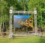 High Refresh Rate P3.91 500x500 500x1000mm HD Outdoor Giant Events LED Video